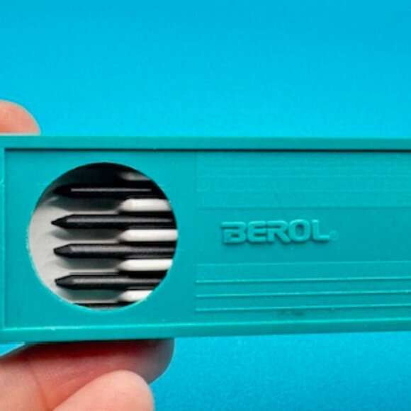 Vintage Berol Eagle Turquoise Filmograph Leads Set E0 E1 E2 E3 NOS Drafting - Picture 3 of 15